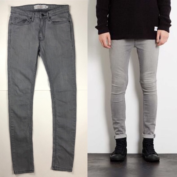 spray on skinny jeans topman